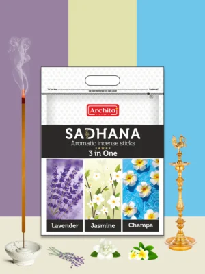 image of Sadhna LJC 3 in 1 incense stick product profile